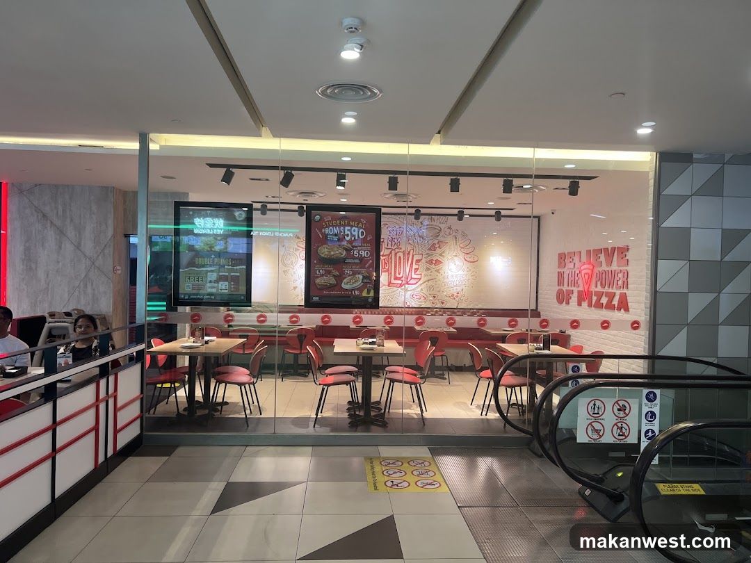 Pizza Restaurant Interior View