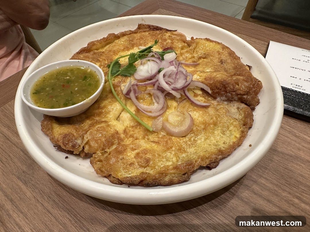 Fried Omelette with Salsa