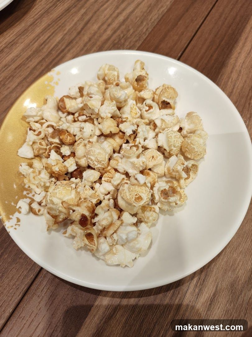 Popcorn on a Plate