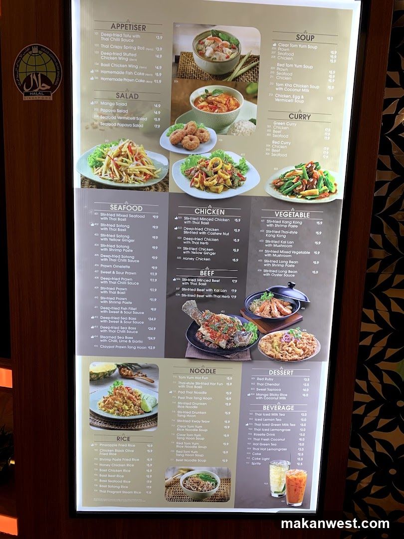 Restaurant Menu Board