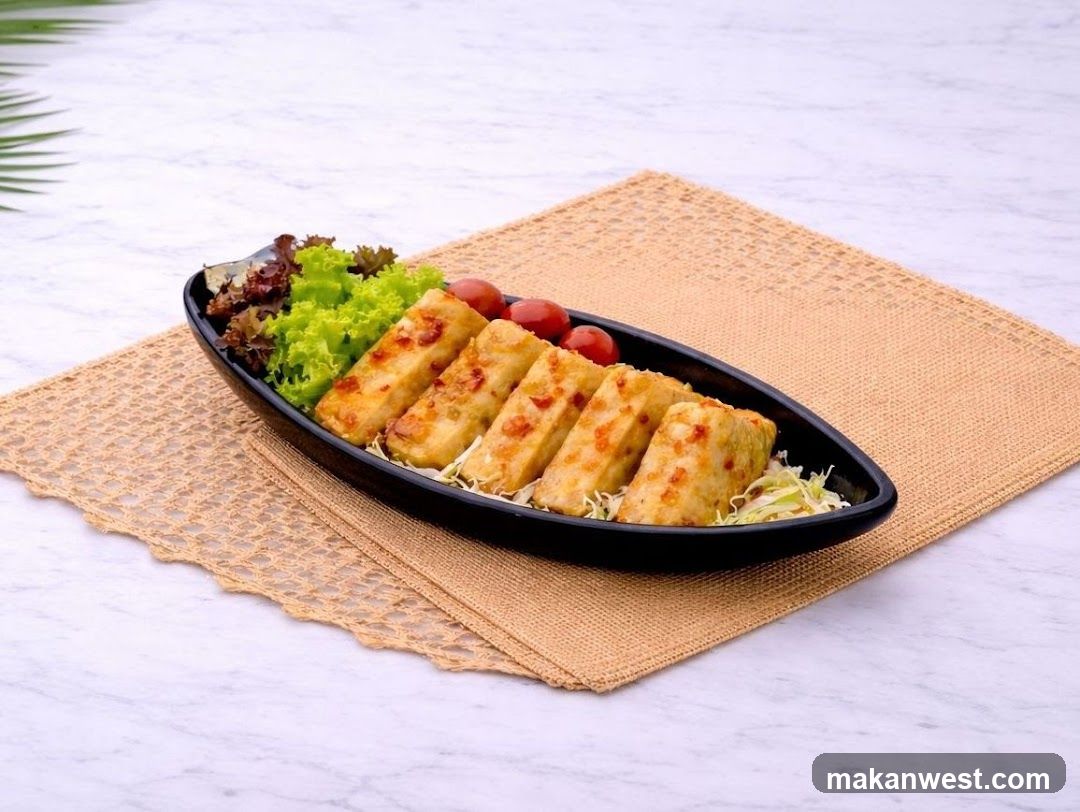 Grilled Tofu with Salad