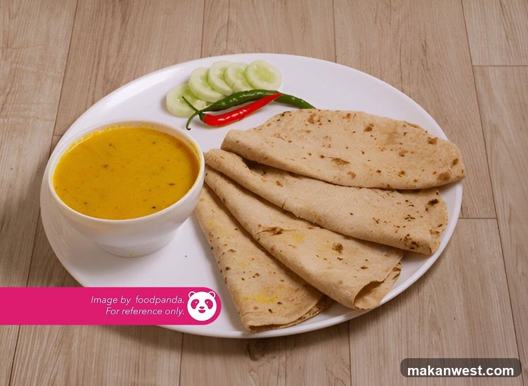 Dumplings with Curry and Flatbread