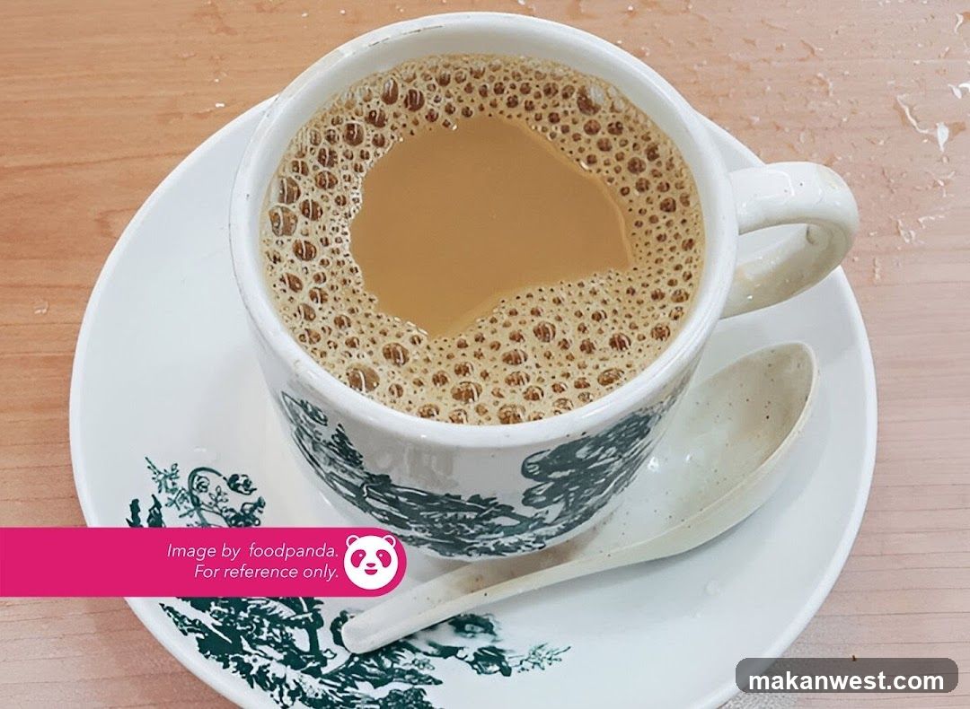 Cup of coffee with foam