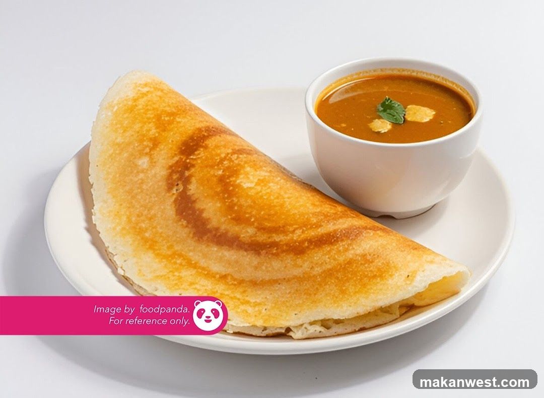 Dosa with Sambar