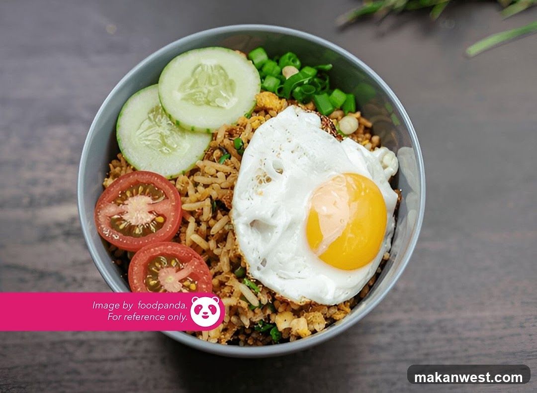 Fried Rice Bowl with Egg and Tomatoes