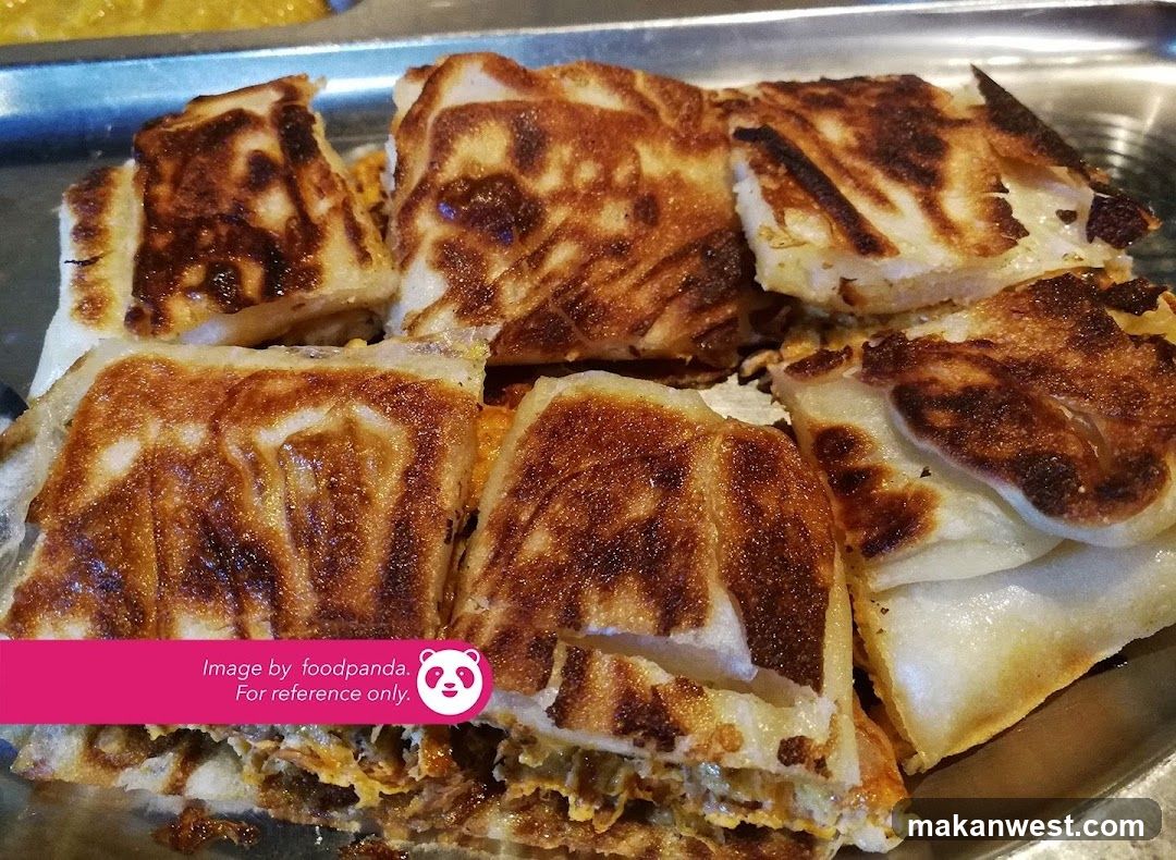 Fried Dumplings on a Metal Tray