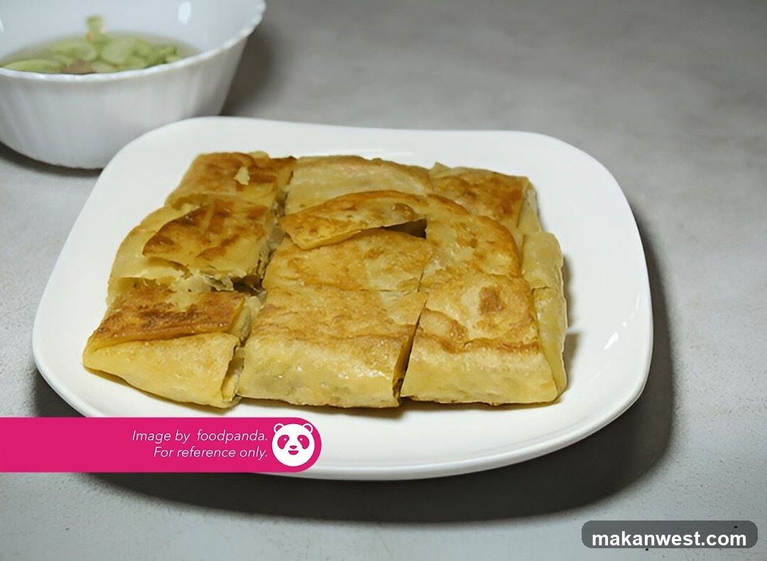 Fried Dough Cake with Side Dish