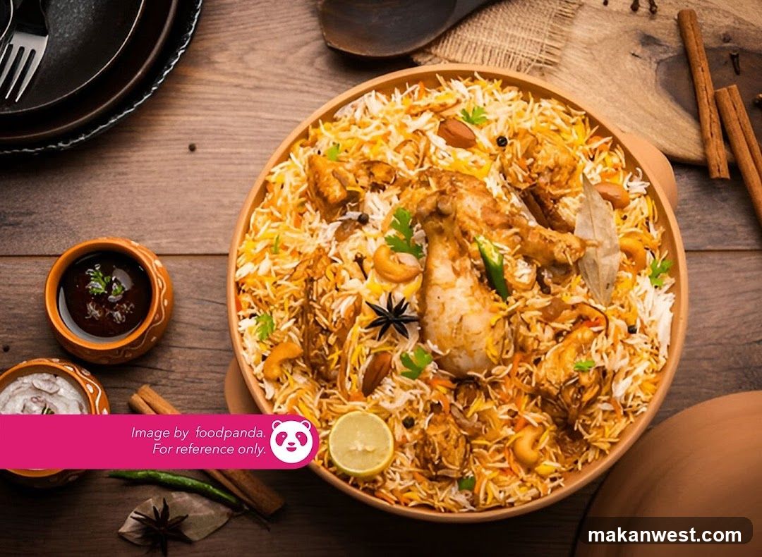 Chicken Biryani with Sides