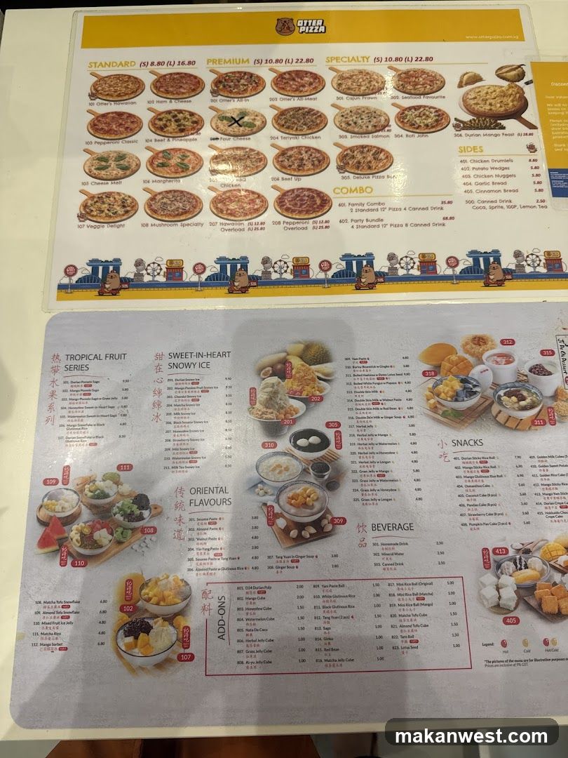 Pizza Hut Menu