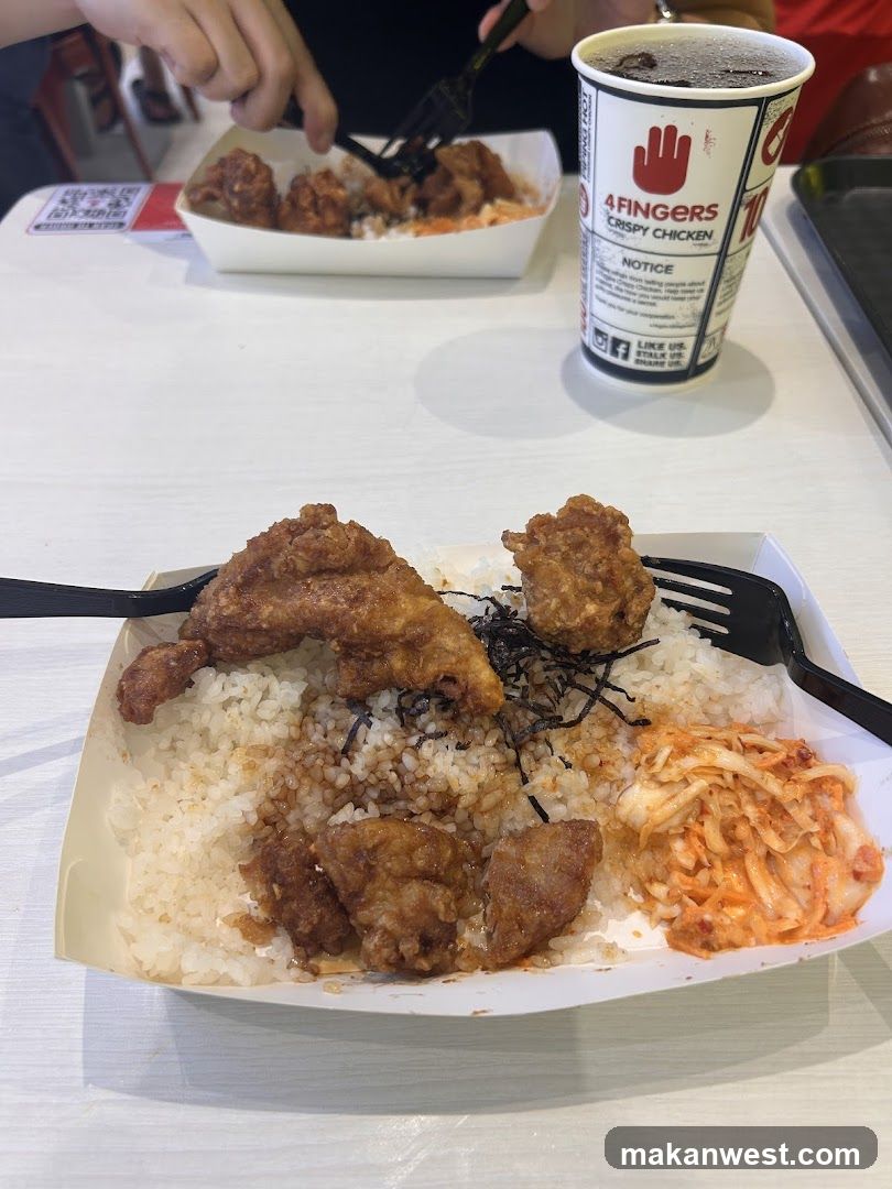 Finger Crispy Chicken Meal