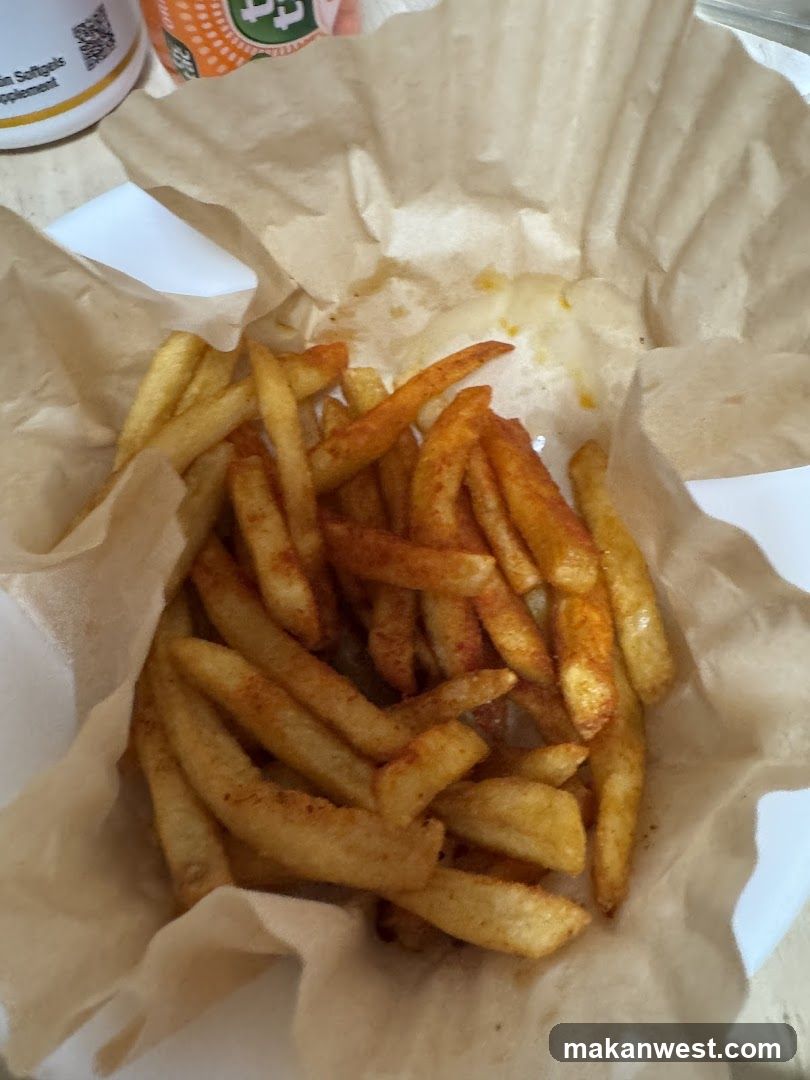 Fries in Paper Basket