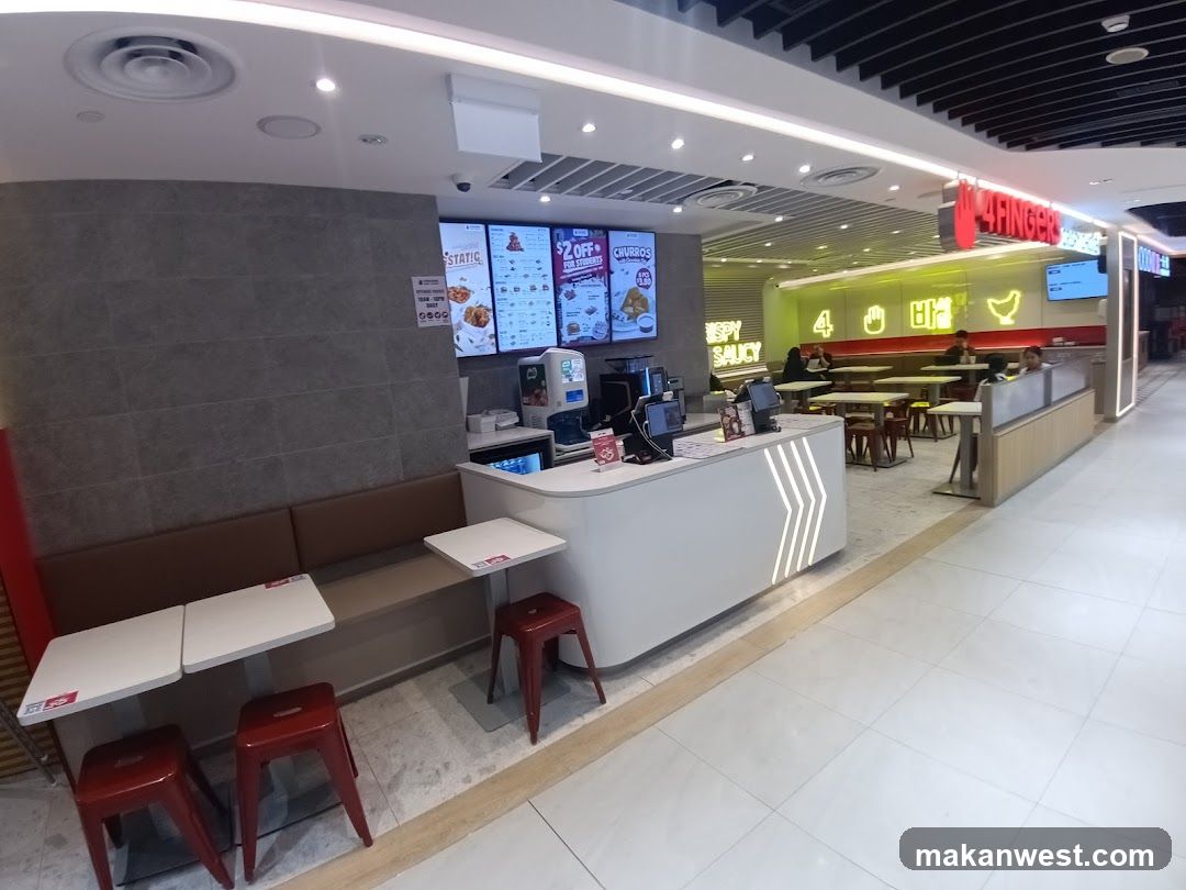 Fast Food Restaurant Interior
