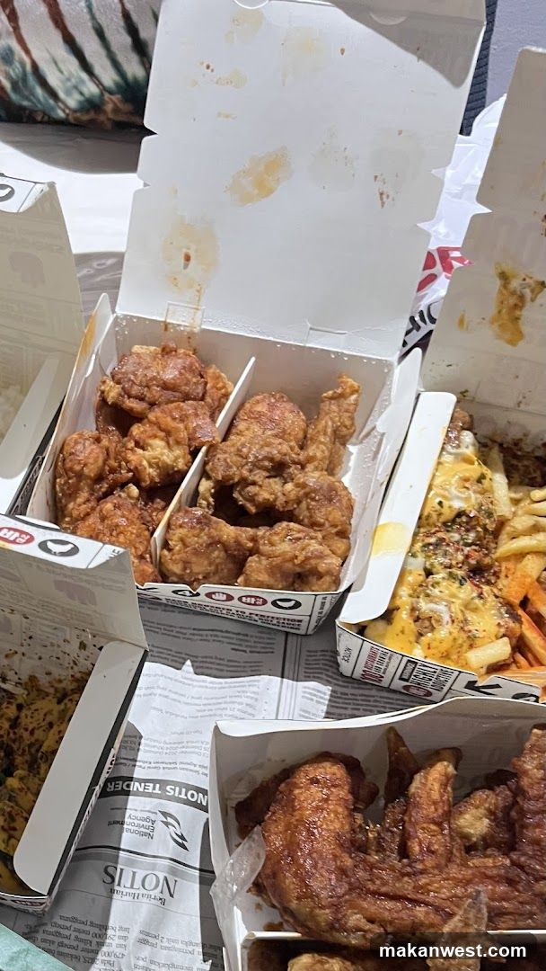 Fried Chicken and Fries Meal