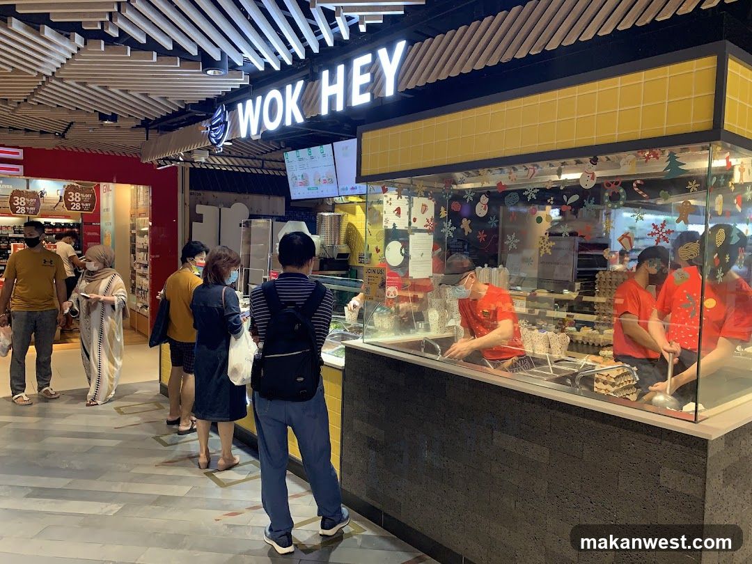 Wok Hey Food Stall Interior View