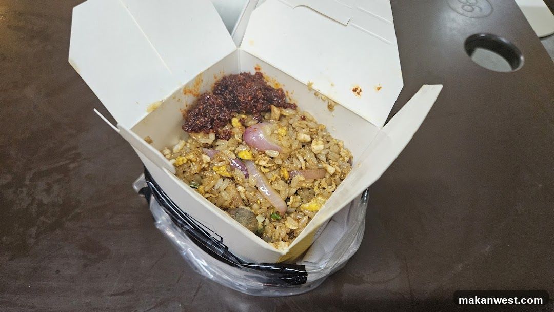 Fried Rice in Takeout Box