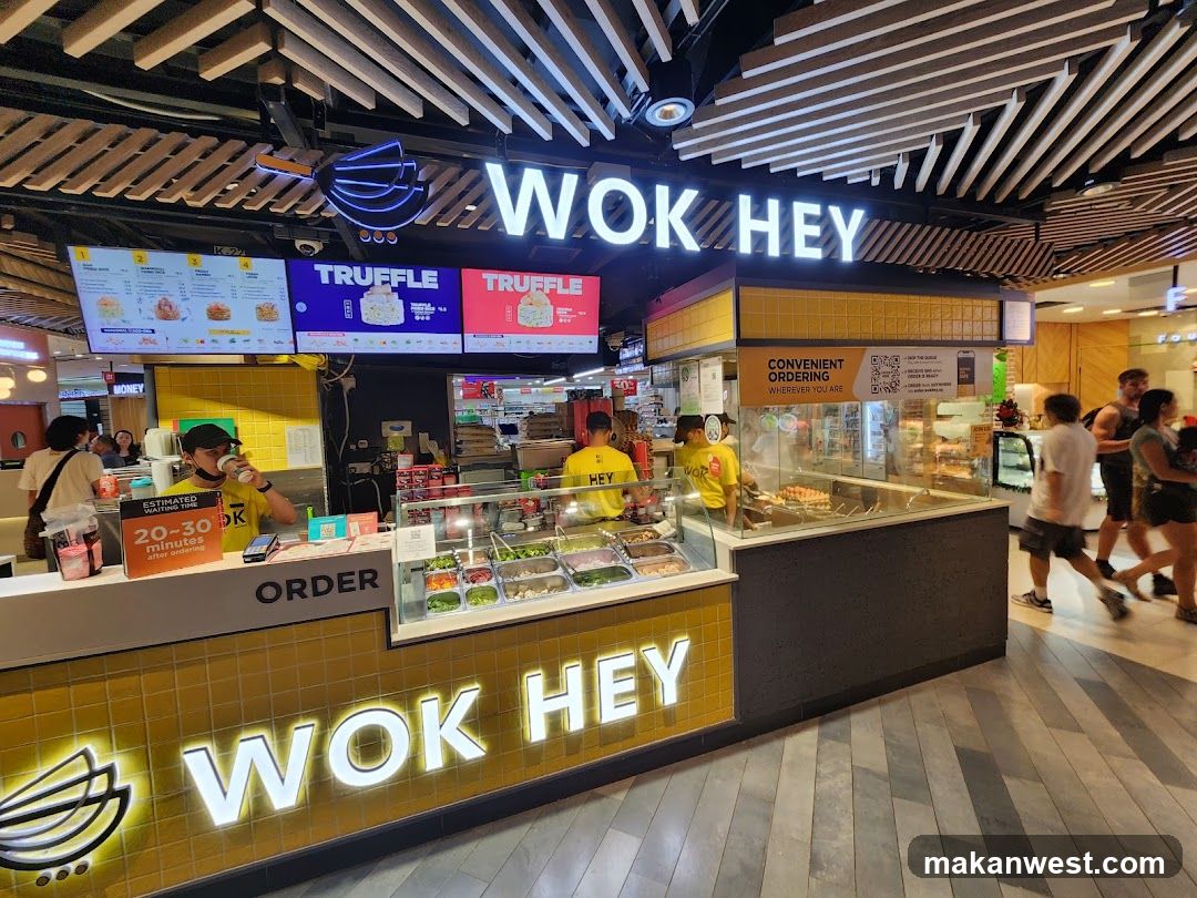 Wok Hey Food Stall Interior
