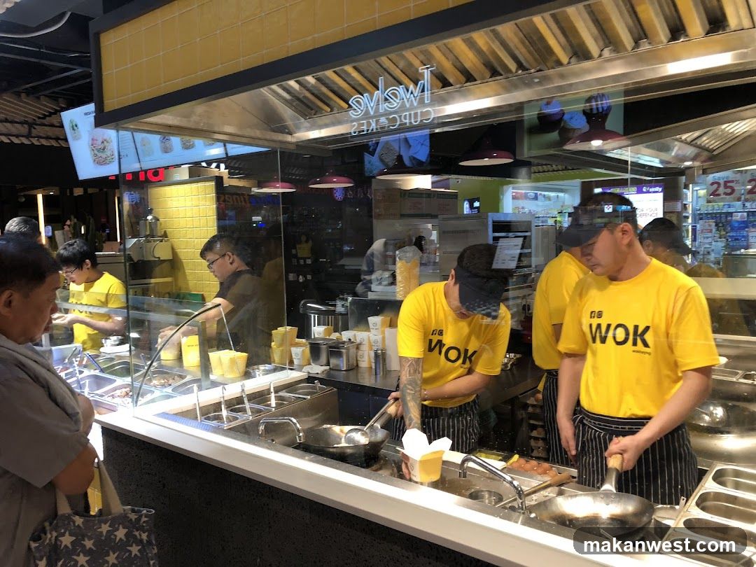 Food Stall Interior View