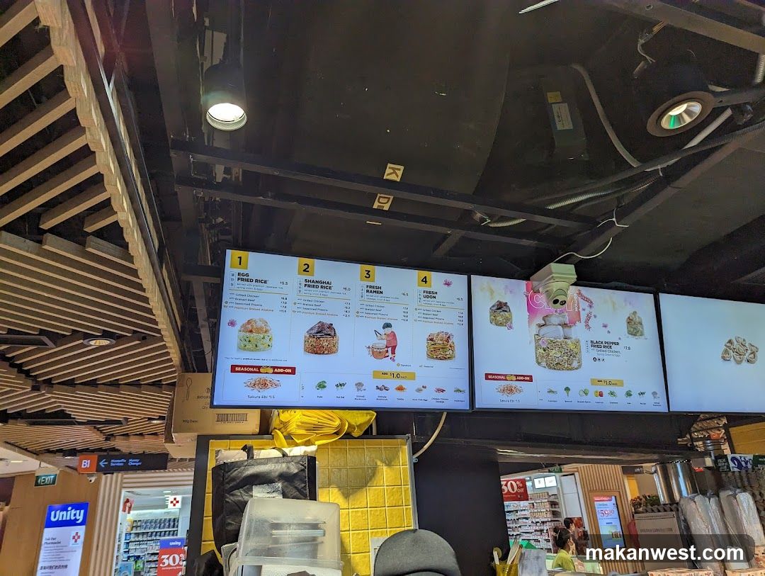 Food Court Interior Display