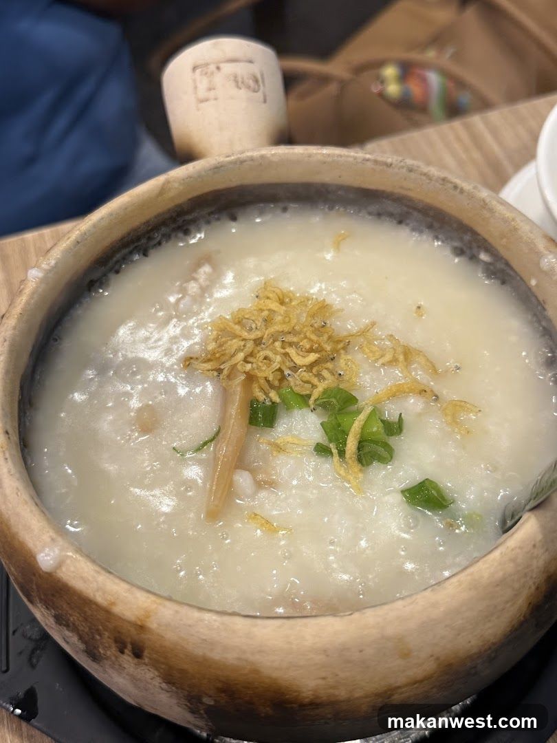 Congee in Clay Pot