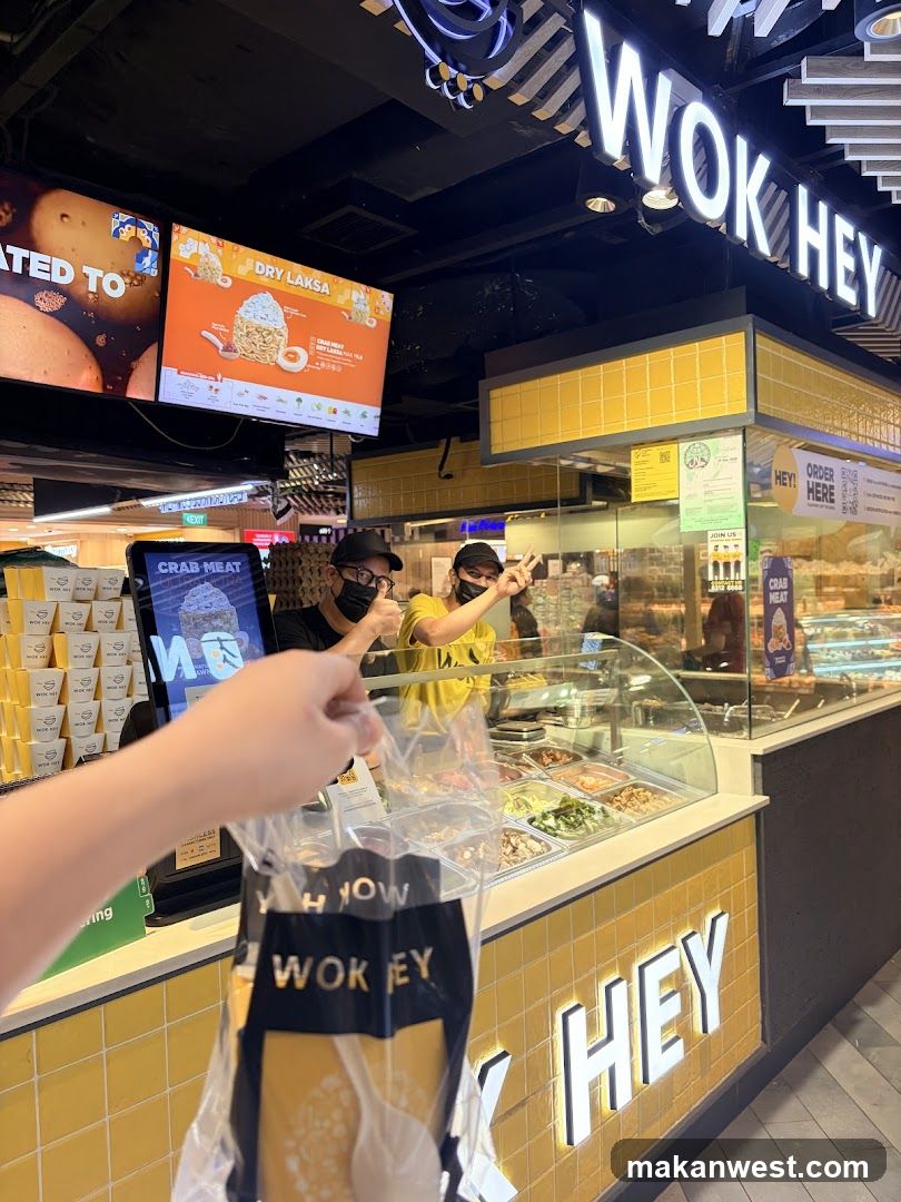 Wok Hey Food Stall Interior