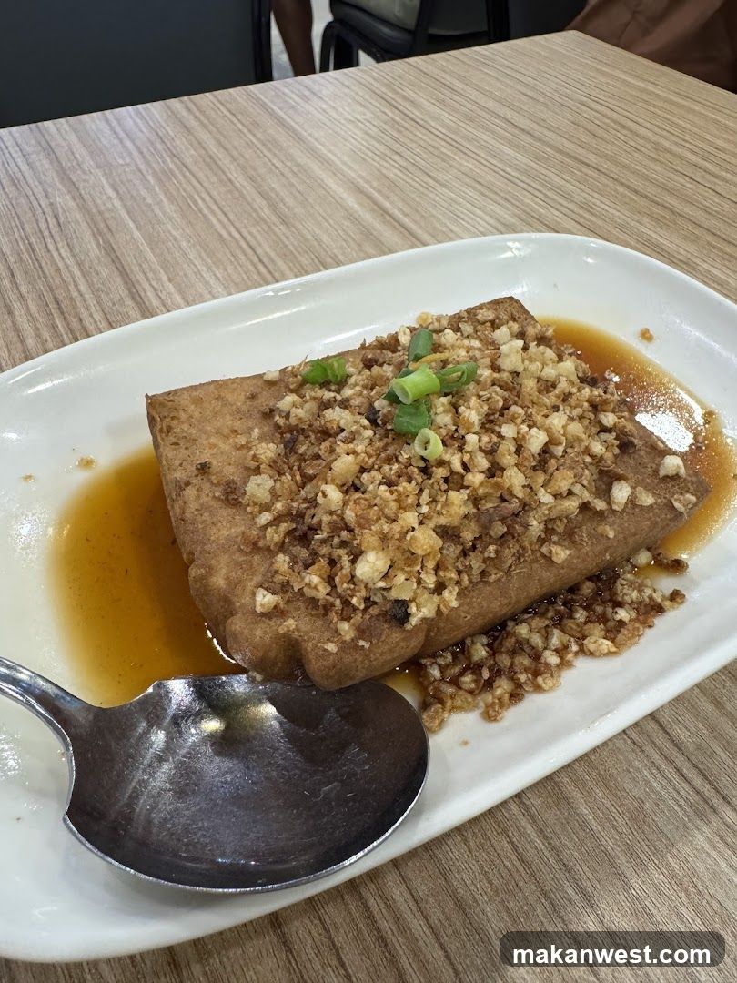 Garlic Tofu Dish