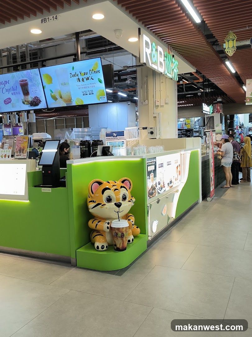 R&B Tea Shop Interior