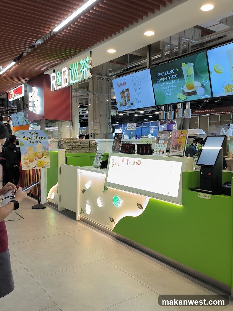 R&B Tea Shop Interior