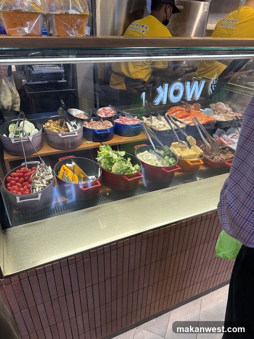 Food Stall Display