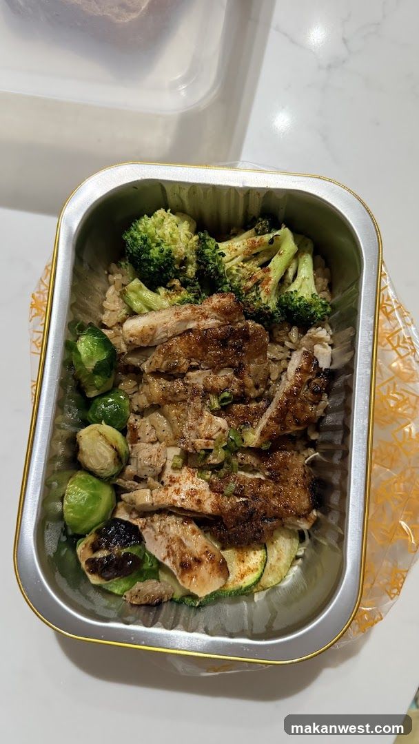Grilled Chicken Bowl with Vegetables