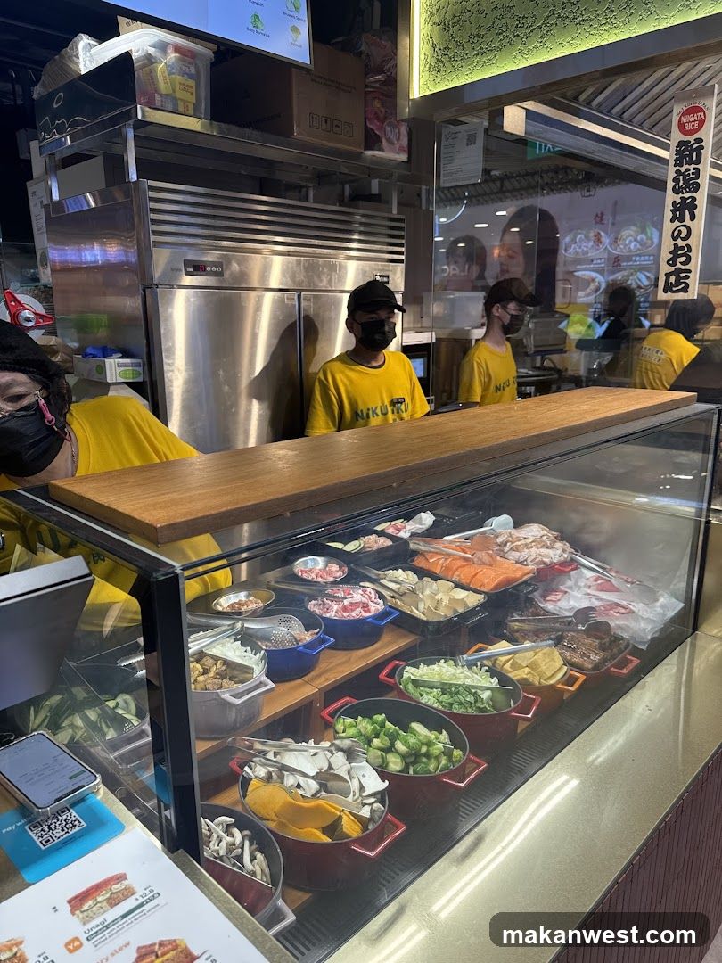Food Stall Display