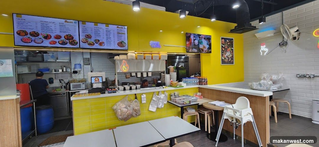 Yellow Restaurant Interior