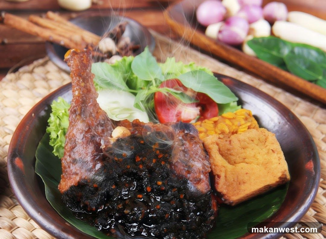 Spicy Chicken with Rice and Side Dishes