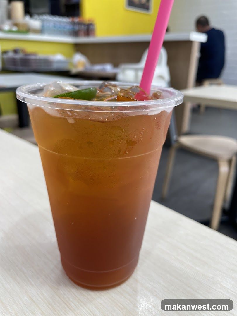 Iced Tea Drink in Cup