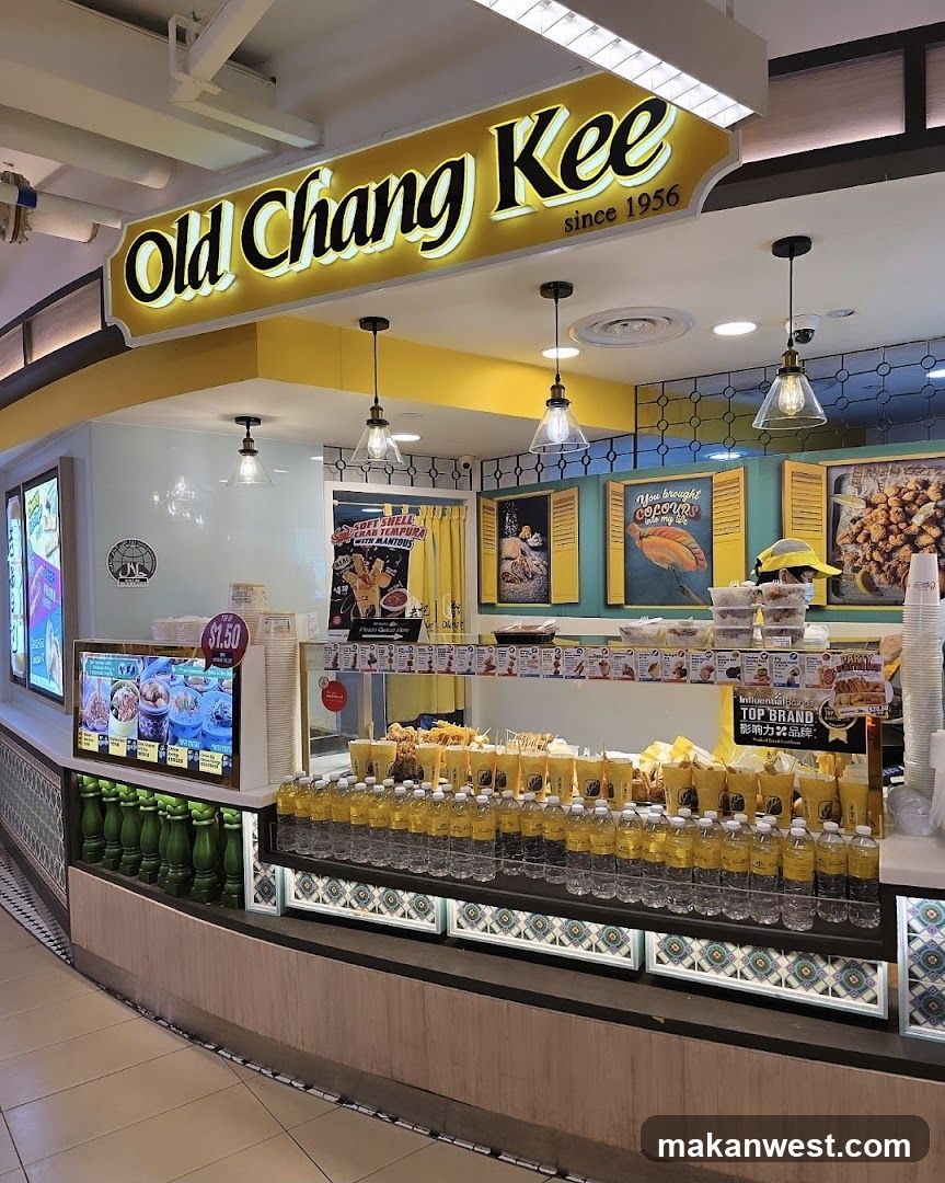 Old Chang Kee Store Interior