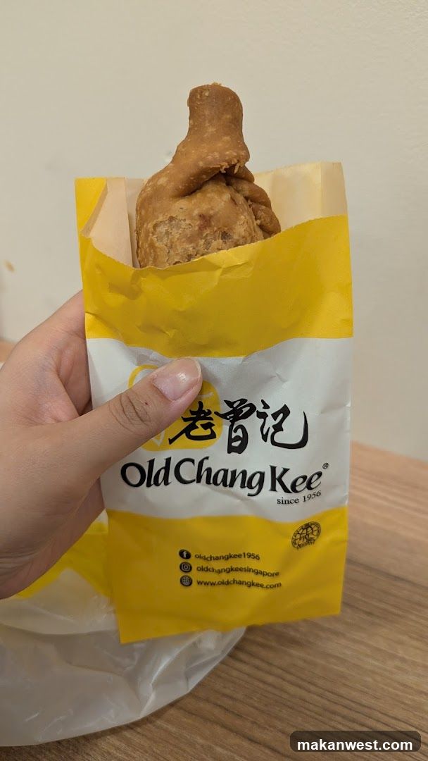Old Chang Kee Chicken Wrap