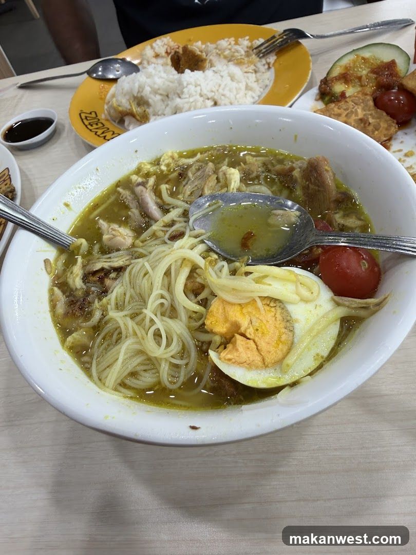 Noodle Bowl with Side Dishes