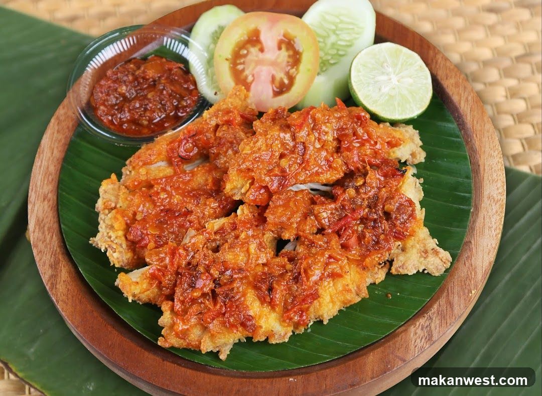 Fried Chicken with Sambal