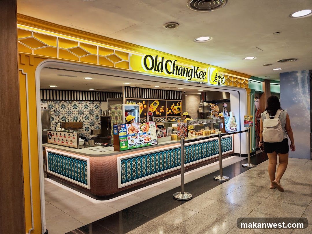 Old Chang Kee Food Stall Interior View