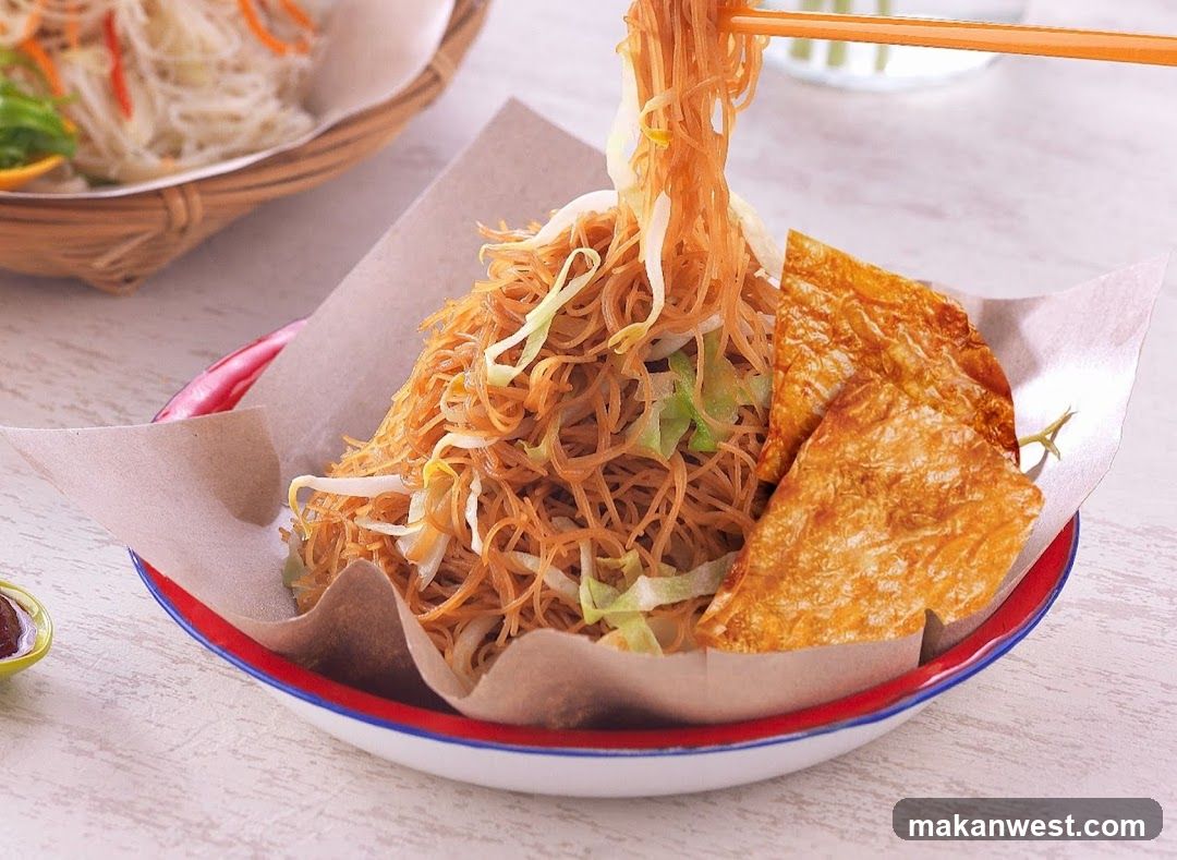 Noodles with Crispy Tofu Skin