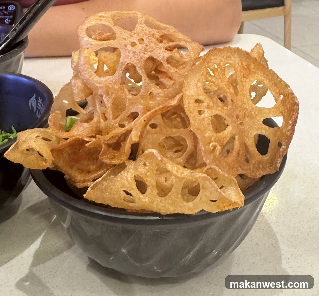 Fried Lotus Root Chips