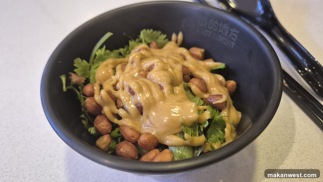 Bowl of Peanut Sauce Salad