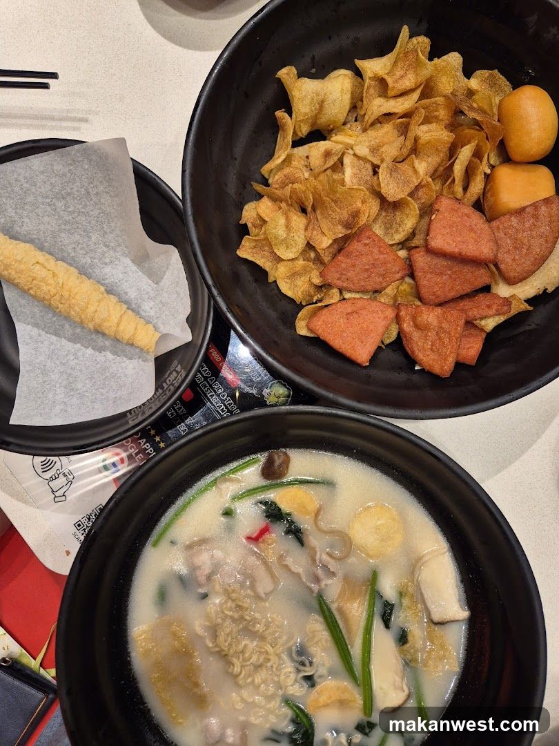 Food Table Setting