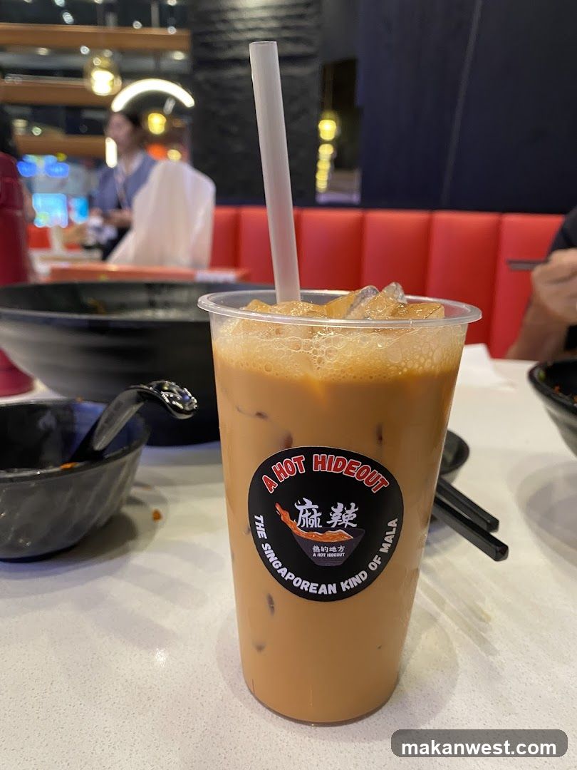 Iced Latte at A Hot Hideout
