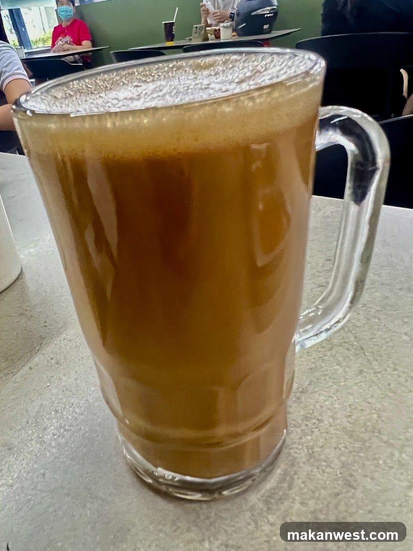 Iced Coffee in Glass Mug