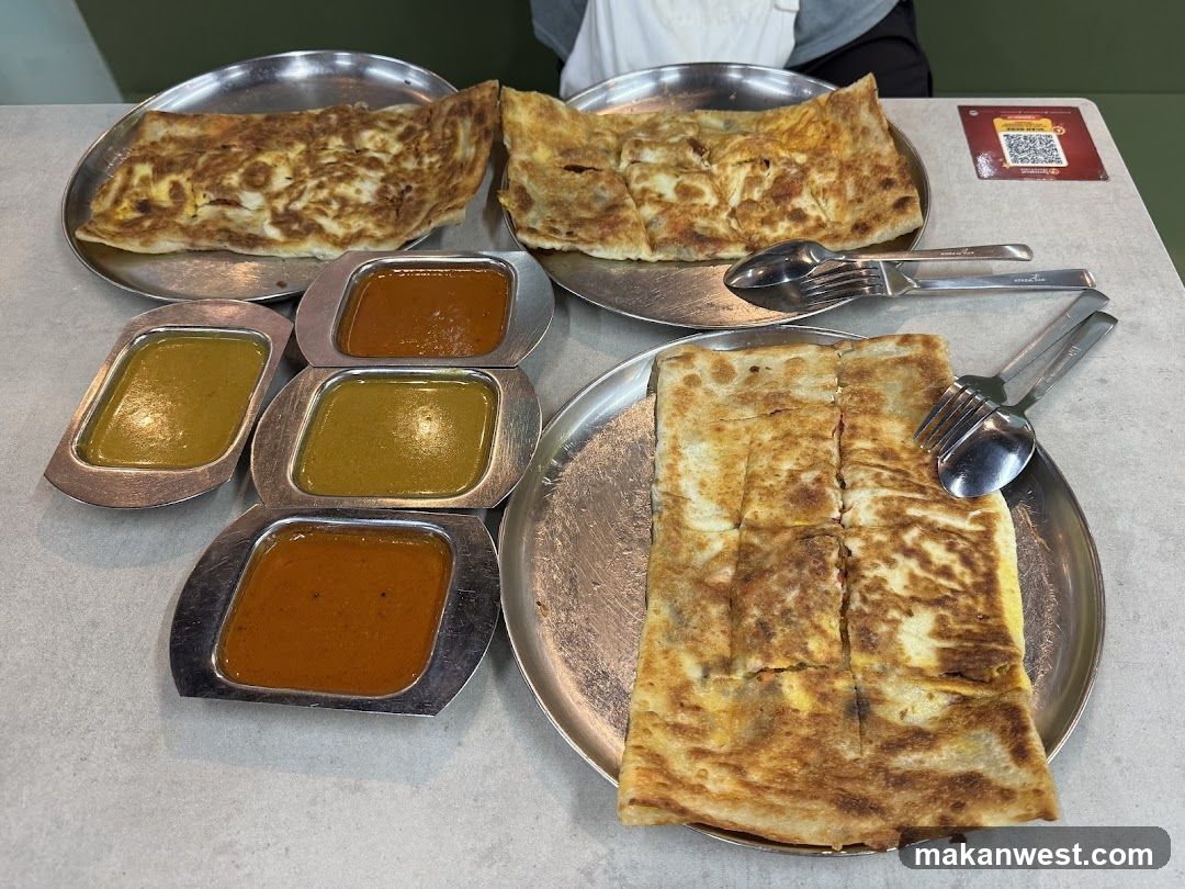 Roti Canai Meal Spread