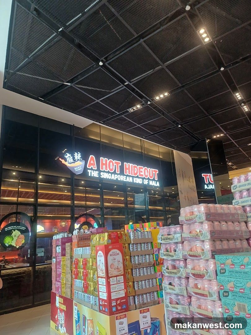 A Hot Hideout Store Interior with Product Display