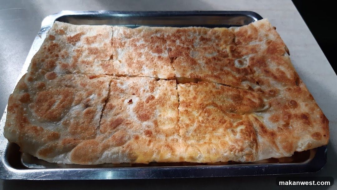 Fried Flatbread on Tray