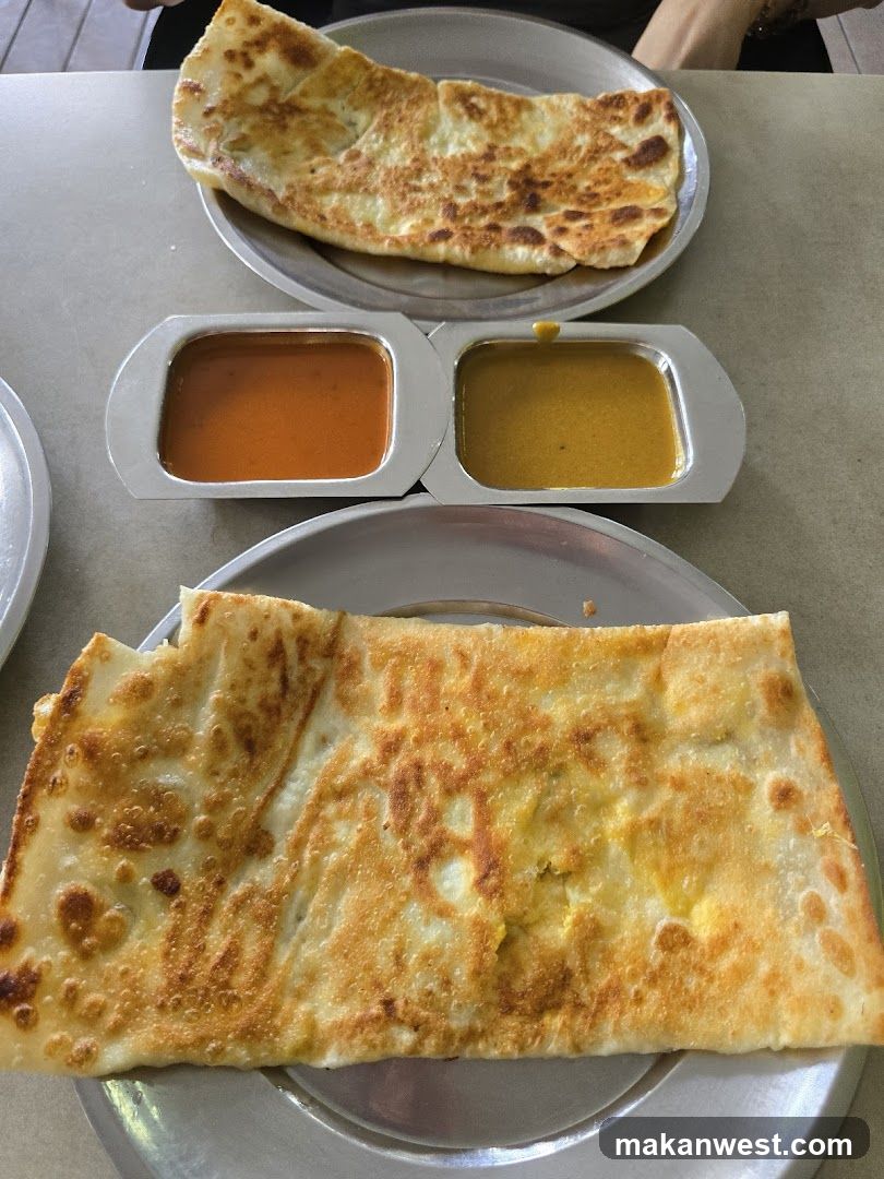Roti Canai with Curry