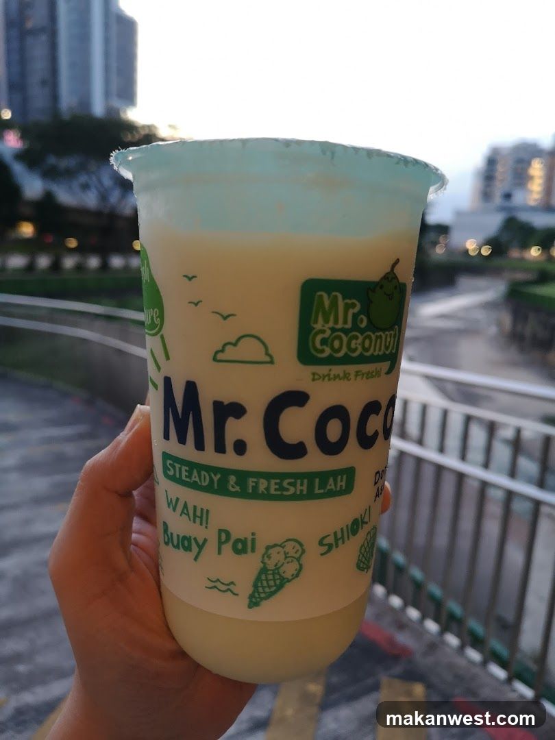 Mr. Coconut Drink Cup
