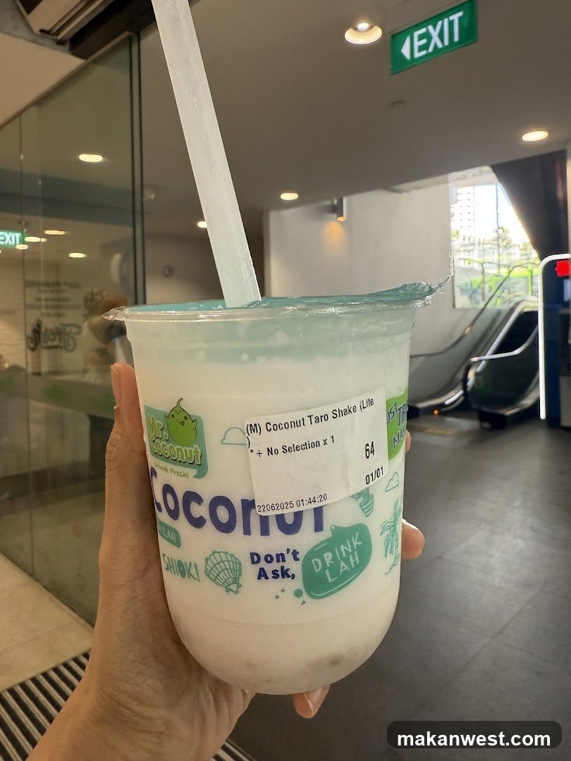 Coconut Taro Shake